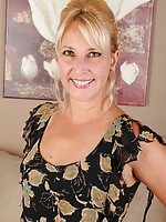 blonde mature anal